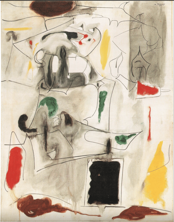 Arshile Gorky, Portait of Y.D. (1945)