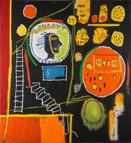 Jean-Michel Basquiat, Moon View