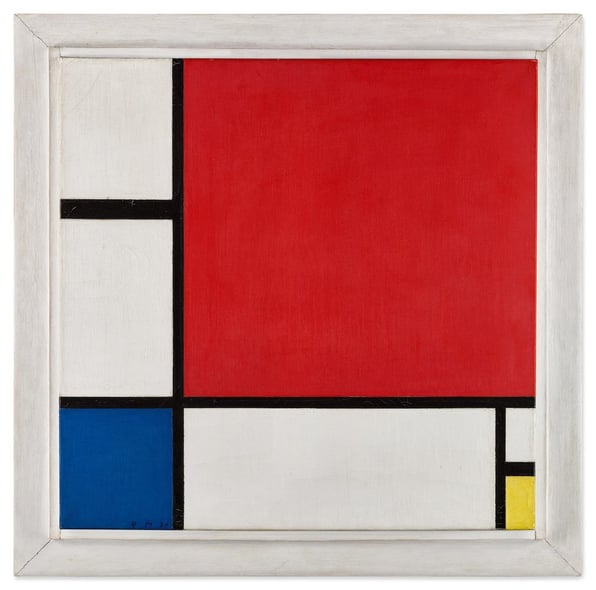 Piet Mondrian, Composition No. II, 1930, estimate $50 million