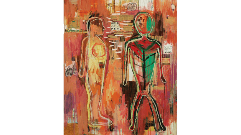 Jaune Quick-To-See Smith, I See Red: Talking to the Ancestors, 1994